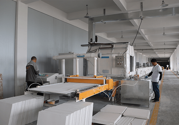 Gypsum Board Spray Coating Line