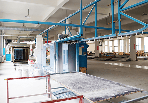 Keel Spray Coating Line